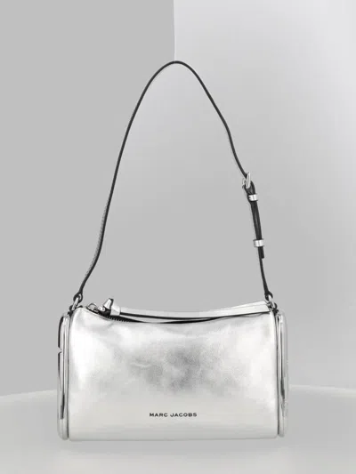 Marc Jacobs Mini Shoulder Bag With Adjustable Strap In Silver