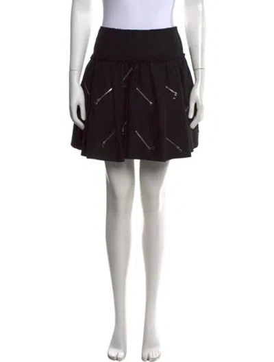 Pre-owned Marc Jacobs Mini Skirt In Black