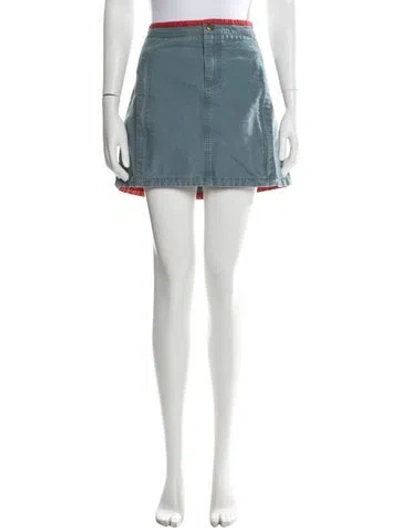 Pre-owned Marc Jacobs Mini Skirt In Blue