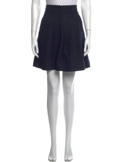 Pre-owned Marc Jacobs Mini Skirt In Blue