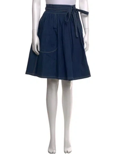 Pre-owned Marc Jacobs Mini Skirt In Blue