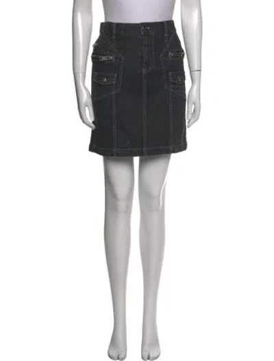 Pre-owned Marc Jacobs Mini Skirt In Gray