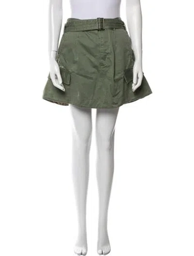 Pre-owned Marc Jacobs Mini Skirt In Green