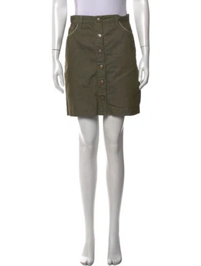 Pre-owned Marc Jacobs Mini Skirt In Green
