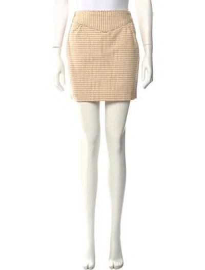 Pre-owned Marc Jacobs Mini Skirt In Neutral