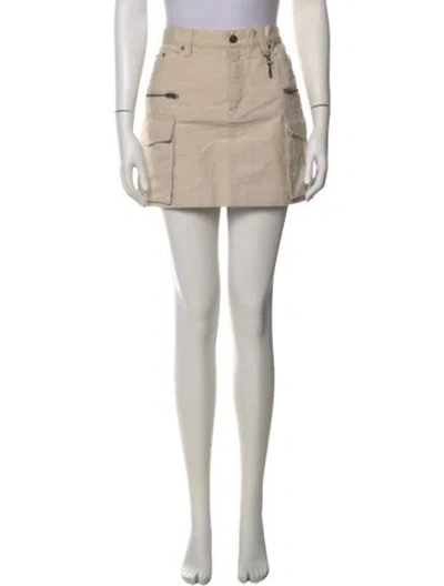 Pre-owned Marc Jacobs Mini Skirt In Neutral