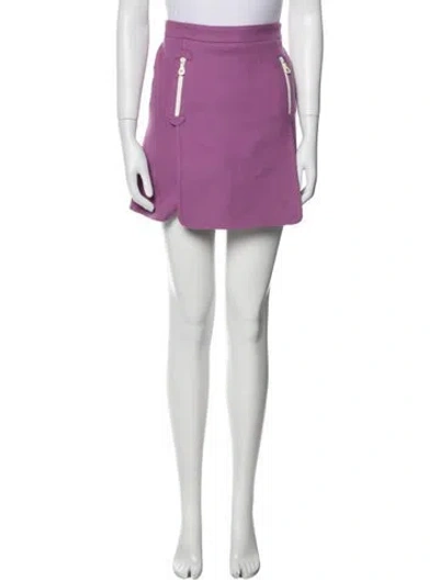 Pre-owned Marc Jacobs Mini Skirt In Purple