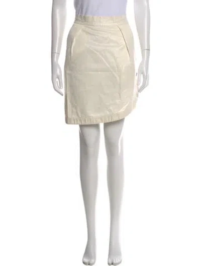 Pre-owned Marc Jacobs Mini Skirt In White