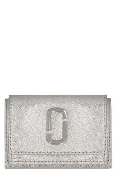 MARC JACOBS MARC JACOBS MINI SNAPSHOT LEATHER WALLET