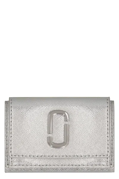 MARC JACOBS MINI SNAPSHOT LEATHER WALLET