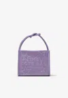 Marc Jacobs Mini Star Satin Tote Bag In Lilac