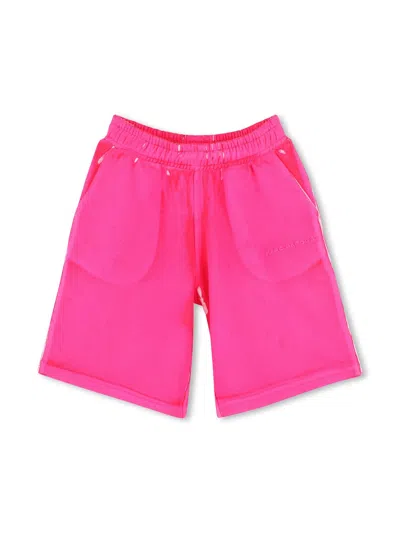 Marc Jacobs Mini Stylish Boy Shorts With Elastic Waist In Fuchsia