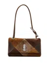 Marc Jacobs Mini The Dual Shoulder Bag In Brown