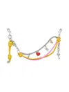 Marc Jacobs Mini The Icon Chain Bag Charm In Gold