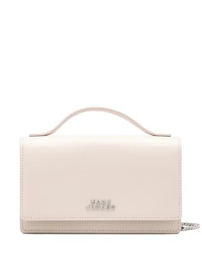 Marc Jacobs Mini The Mirror Chain-strap Cross Body Bag In Neutral