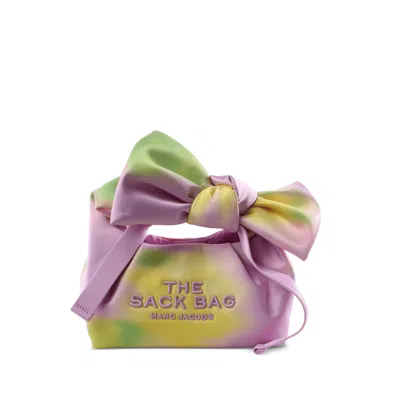 Marc Jacobs Mini The Sack Bag Bow-detail Tote Bag In Multi