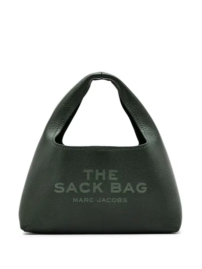 Marc Jacobs The Sack Mini Leather Hobo Bag In Cloud Blue