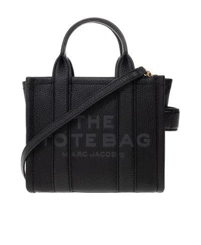 Marc Jacobs Mini Tote Bag In Black