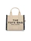 Marc Jacobs The Small Logo Jacquard Tote Bag In Beige
