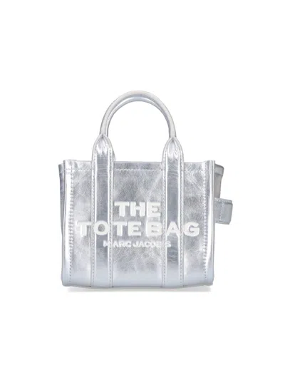 Marc Jacobs Mini Tote Bag "the Metallic Leather"