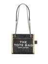 Marc Jacobs The Denim Chain Crossbody Bag In Black