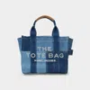 Marc Jacobs The Denim Small Tote Bag In Blue