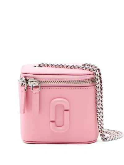 Marc Jacobs Mini Vanity Bag In Rosa Chiari E Naturali