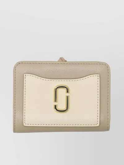 MARC JACOBS MINI WALLET COMPACT DESIGN GOLD-TONE HARDWARE