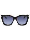 Marc Jacobs Havana Acetate Sunglasses In Brown