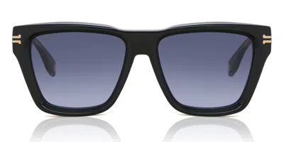 Marc Jacobs Mj 1002/s 807/9o Women's Sunglasses Black Size 55 In Blue