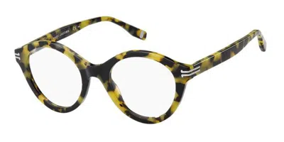 Marc Jacobs Mj 1023 A84 Women's Glasses Tortoiseshell Size 49 - Free Lenses - Blue Light Block Available In Yellow Tortoise
