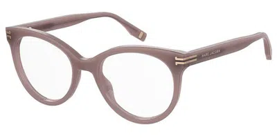 Marc Jacobs Mj 1026 0t7 Women's Glasses Pink Size 51 - Free Lenses - Blue Light Block Available In Transparent Plum Pink