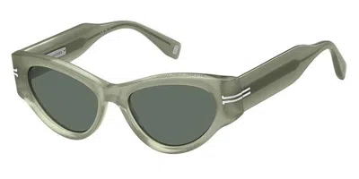 Marc Jacobs Mj 1045/s 1ed/qt Women's Sunglasses Green Size 53