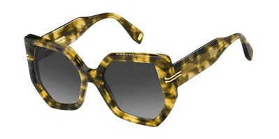 Marc Jacobs Mj 1046/s A84/9o Women's Sunglasses Tortoiseshell Size 52 In Brown