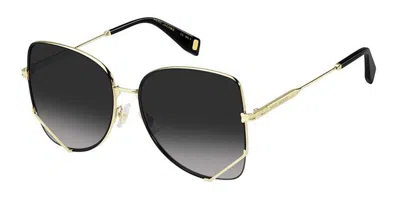 Marc Jacobs Mj 1066/s Rhl/9o Women's Sunglasses Gold Size 59