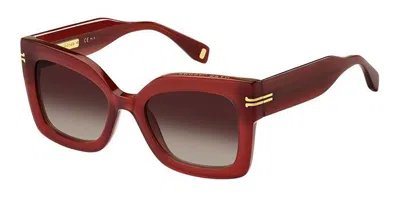 Marc Jacobs Mj 1073/s C9a/tx Women's Sunglasses Red Size 53