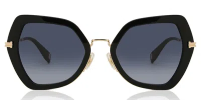 Marc Jacobs Mj 1078/s 807/9o Women's Sunglasses Black Size 52 In Multi