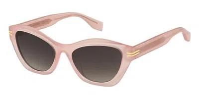 Marc Jacobs Mj 1082/s 35j/ha Women's Sunglasses Pink Size 53