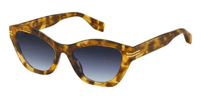 Marc Jacobs Mj 1082/s A84/gb Women's Sunglasses Tortoiseshell Size 53 In Brown