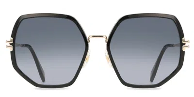 Marc Jacobs Mj 1089/s 2m2/9o Women's Sunglasses Gold Size 58 In Blue