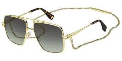 Marc Jacobs Mj 1091/n/s 06j/ib Women's Sunglasses Gold Size 59
