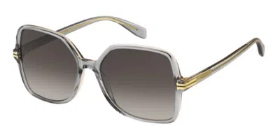 Marc Jacobs Mj 1105/s Yql/ha Women's Sunglasses Grey Size 57 In Gray