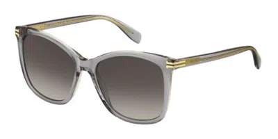 Marc Jacobs Mj 1106/s Yql/ha Women's Sunglasses Grey Size 54 In Gray