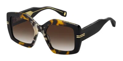 Marc Jacobs Mj 1109/s 086/ha Women's Sunglasses Tortoiseshell Size 53