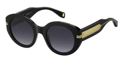 Marc Jacobs Mj 1110/s 7c5/9o Women's Sunglasses Black Size 51
