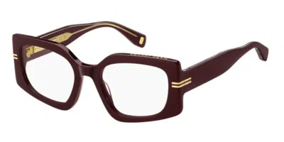 Marc Jacobs Mj 1111 Lhf Women's Glasses Burgundy Size 53 - Free Lenses - Blue Light Block Available