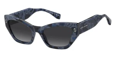 Marc Jacobs Mj 1117/s Num/9o Women's Sunglasses Blue Size 54