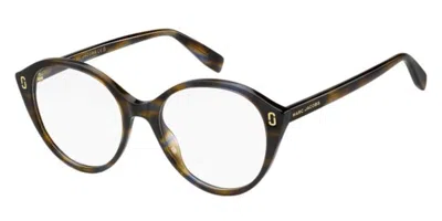 Marc Jacobs Mj 1123 Iwf Women's Glasses Brown Size 53 - Free Lenses - Blue Light Block Available In Burgundy