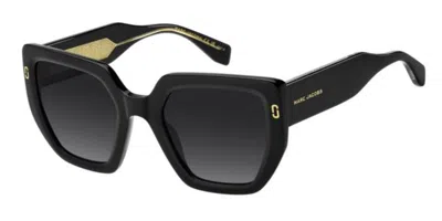 Marc Jacobs Mj 1126/s 807/9o Occhiali Da Sole Neri Per Donna In Black
