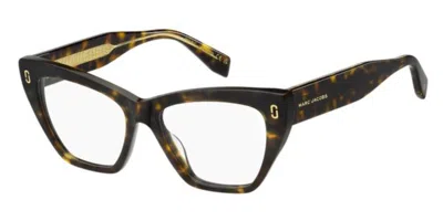 Marc Jacobs Mj 1129 086 Occhiali Da Vista Tartarugatishell Per Donna (solo Montatura) In Brown
